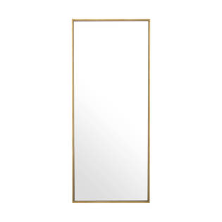 Настенное зеркало в золотой раме D54